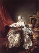 Francois-Hubert Drouais Madame de Pompadour Germany oil painting artist